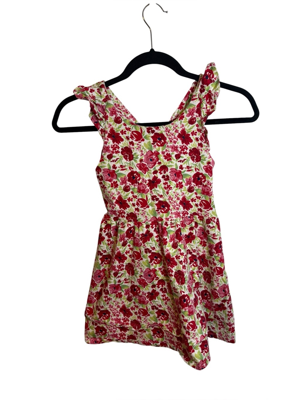 Btween Girls Floral Flutter Sleeve Bow Sundress